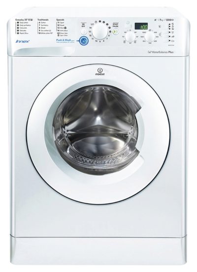 Indesit - BWSD71252 7KG 1200 Spin - Washing Machine - White